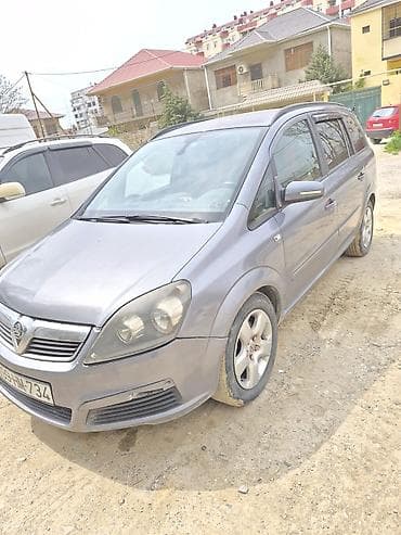masın: Opel Zafira — 7 yerlik, praktik ailə miniveni - Kuzov: boz rəng, 5 — 1