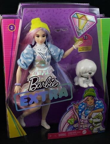 qidalandırmaq üçün uşaq stul yelləncək: Barbie extra yenidir 
qiyməti 50 manat — 1