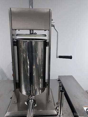 Kolbasa sosiska dolduran makina. Bu maşınlar paslanmayan poladdan — 6