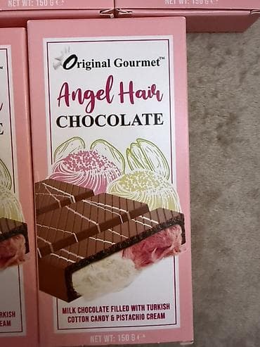 Original Gourmet Angel Hair Chocolate – 150 q Dubay şokoladı - Süd