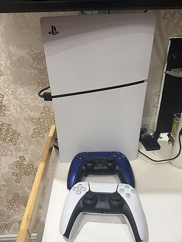 sony notebook: Продается PlayStation 5 Slim 1TB с дополнительным геймпадом DualSense — 1
