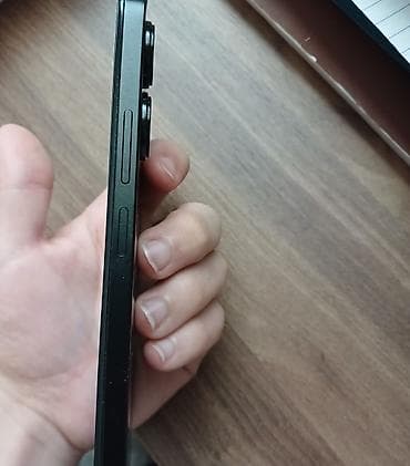 mini android telefonlar: Poco M6 4G, 256 GB, rəng - Qara, Sensor, Barmaq izi, Face ID — 3