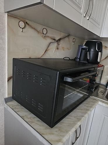 Hoffmann elektrik mini soba - Rəng: qara, şüşə ön qapı və — 4