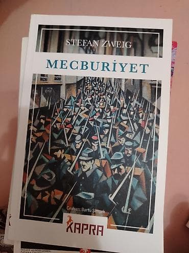 8 element perfume: Stefan Zweig - Mecburiyet Türk dilindəikinci əliçi yazılı — 1