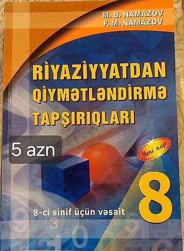Məhsul: “Riyaziyyatdan Qiymətləndirmə Tapşırıqları” – 8-ci sinif üçün