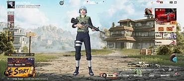 PUBG Mobile hesabı – müxtəlif skinlər və titul kolleksiyası - Server
