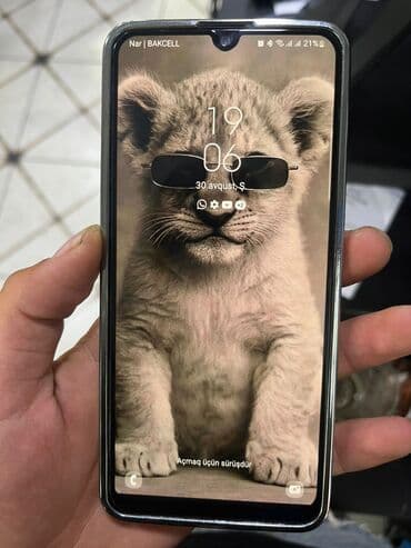 a32 islenmis: Samsung Galaxy A32, 64 GB, rəng - Boz, Sensor — 1