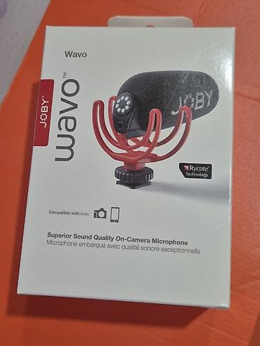 JOBY Wavo Vloq Mikrofonu – Yeni, Bağlı Qutuda JOBY brendinin peşəkar