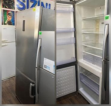 2 qapılı Beko Soyuducu Satılır, rəng - Gümüşü