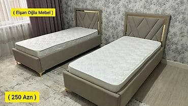 Yeni, Təknəfərlik çarpayı, Bazasız, Matras ilə, Siyirməsiz, Rusiya