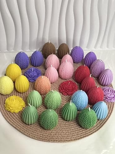 Картины и портреты: Свеча Фигурная, Соевый воск — 4