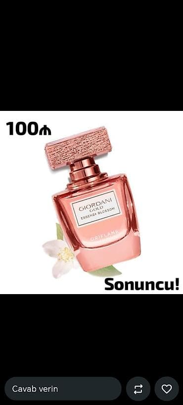 roberto qizil: Giordani Gold Essenza Blossom qadın ətiri – Oriflame - Notalar — 1