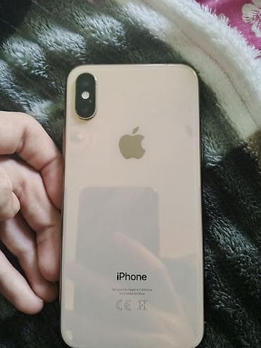 iphone 14 pro titanium: IPhone Xs, 64 GB, Qızılı, Face ID — 1