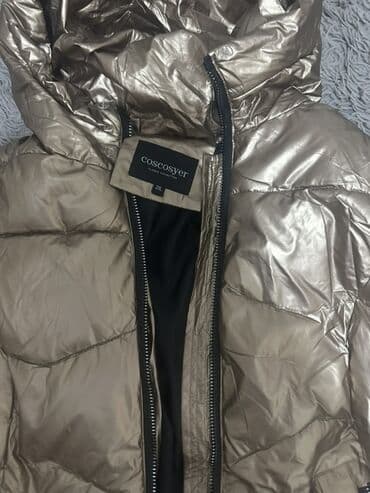 qadın üçün qış dublyonkaları: Palto, Zara, 2XL, rəng - Qara — 4