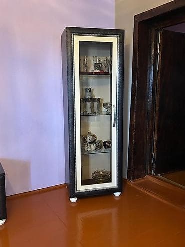 termo mebel: Qonaq otağı mebel dəsti - Divan və 2 ədəd kreslo: Qara-ağ rəng — 6