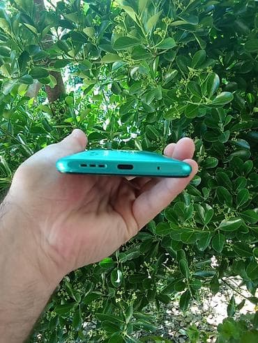 goy su: Redmi 9T, 64 GB, rəng - Göy, Barmaq izi, Face ID — 5