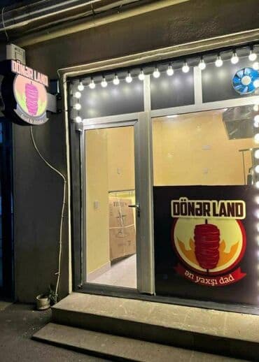 nefis döner masazir: Nəsimi rayonunda mərkəzdə gediş gəlişli yerdə dönərxana icarəyə — 1