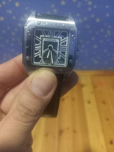 tissot saat: Qol saatı, Cartier, rəng - Qara — 2