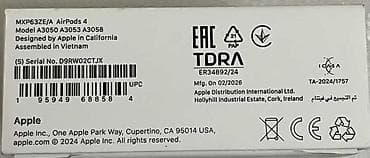 tp link elaqe: Apple AirPods 4 (Model: A3050/A3053/A3058) – simsiz qulaqcıq və USB‑C — 2