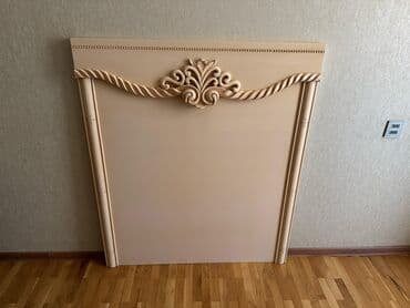 столы из натурального дерева: Новый, Прямой ТВ стенд, Без полок, Деревянный, Турция — 1