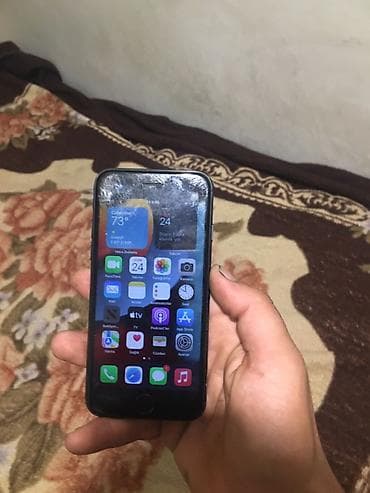 replika telefonlar: IPhone 7, 256 GB, Qara, Barmaq izi — 5