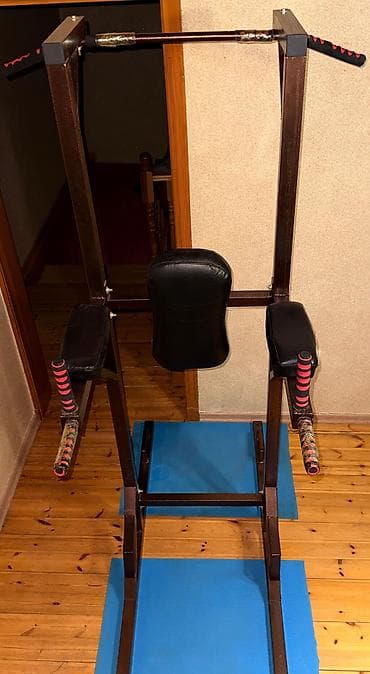 dusun ve varlan: Turnik + Dip + Pres+Push up aparatı satılır — 3