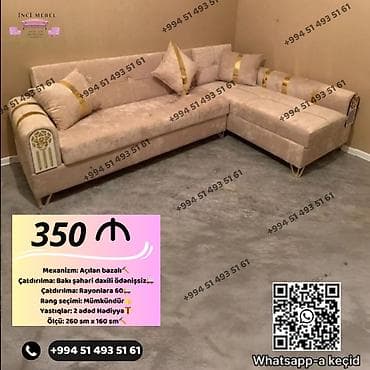 divan alan: Künc divan, Yeni, Açılan, Bazalı, Parça, Şəhərdaxili pulsuz çatdırılma — 1