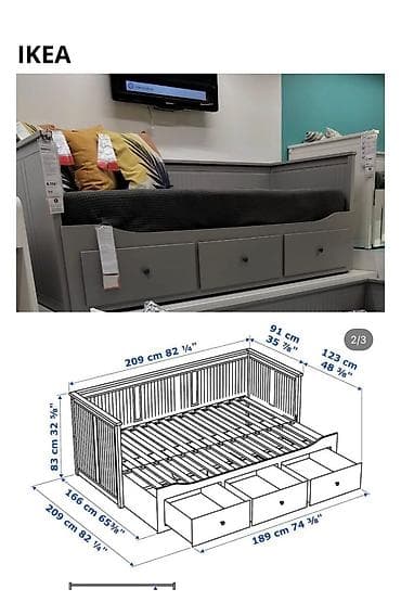 yolka 1.80: L🅰/ Hollandiya brendi IKEA açılan divan- çarpayı, taxt. ENDİRİM — 1