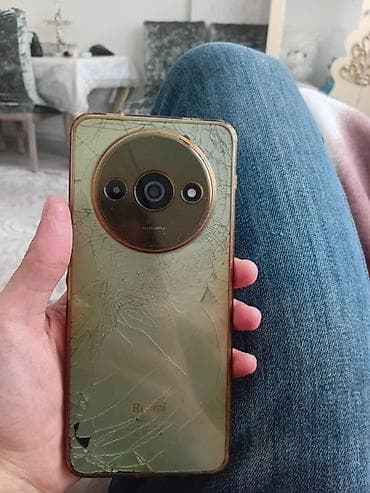 redmi 9lite: Redmi A3, 128 GB, rəng - Göy, Düyməli, Sensor, Barmaq izi — 2