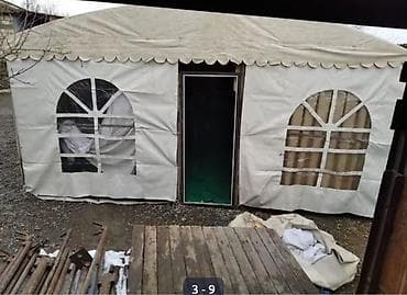 Yə/veriliş üçün komplekt tədbir çadırı və inventarı - Avara hava