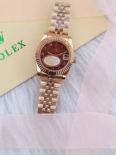 saat gence: Yeni, Qol saatı, Rolex, rəng - Qızılı — 4