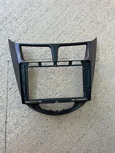 bmw e 39: Mashin üçün multimedia/radio panel çərçivəsi - Rəng: mat qara - — 2