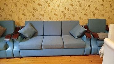 İşlənmiş, Divan, 2 kreslo lalafo.az -da İşlənmiş, Divan, 2 kreslo