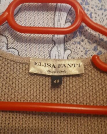 toxunma jaket modelleri: Sviter, 4XL, rəng - Bej — 2