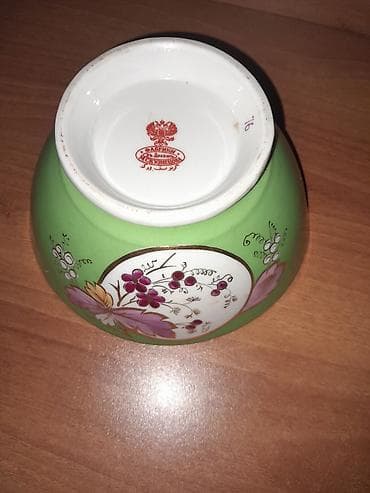 Kuznetsov fabriki damğalı porselen kasa - Material: nazik porselen - — 4