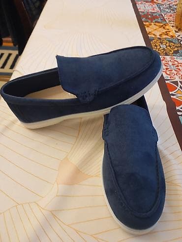 honor smart: Məhsul: Kişi loafers ayaqqabısı - Rəng: Tünd göy (navy) - Üst — 3