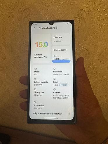 a20 telefon: Alcatel Alcatel 1, 128 GB, rəng - Qara — 2