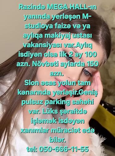 otellərdə vakansiya: Qadın saç ustası tələb olunur, Yerin icarəsi — 4