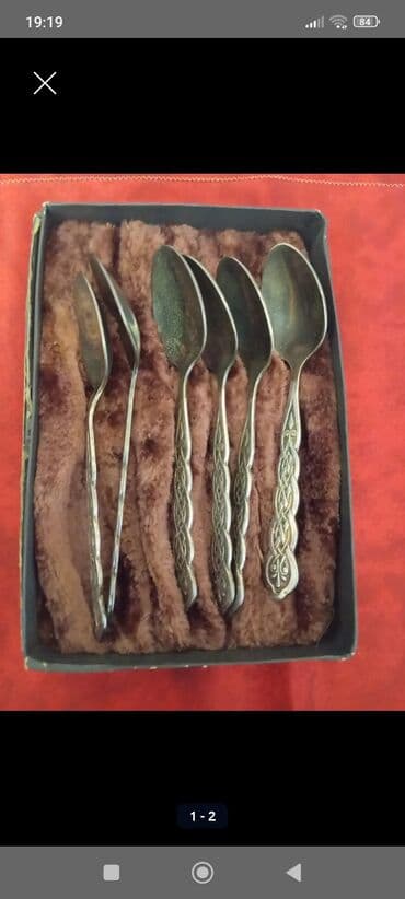 qaşıq naboru: Məhsul: Metal qaşıqlar dəsti, bir ədədi 5 AZN Təsvir: - Şəkillərdə — 3