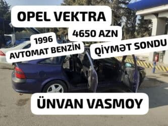 guzgu satışı: Opel Vectra: 2 l | 1996 il — 1
