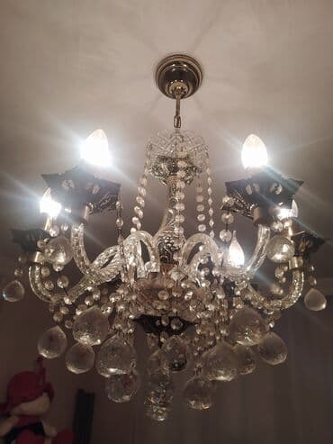 Ev üçün digər mallar: Çılçıraq, 6 lampa, Metal — 3