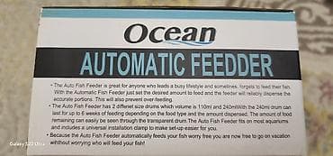 Ocean Automatic Feeder – akvarium üçün avtomatik yemləyici - Model — 4