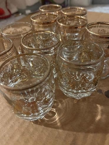 Rümkalar, rəng - Qızılı, Şüşə — 1