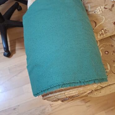 hicab donlar: Tünd firuzəyi rəngdə şərf/şal. - Material: yumşaq toxumalı parça — 1