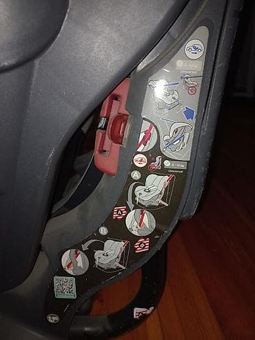 Avtokreslolar: Britax uşaq avtomobil oturacağı - Rəng: qırmızı/qara - 5 nöqtəli — 6