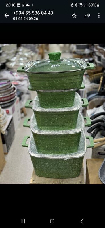 mantı qazanı qiymeti: Qazan, rəng - Ağ, Keramika, Türkiyə — 3