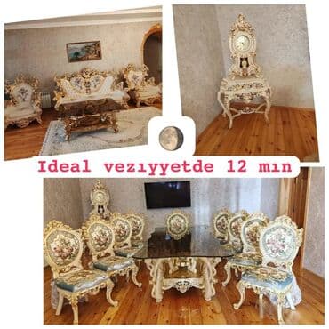 şüşə stol: İşlənmiş, Masa və oturacaqlar, TV altlığı, Servant, Kredit yoxdur, İtaliya — 1