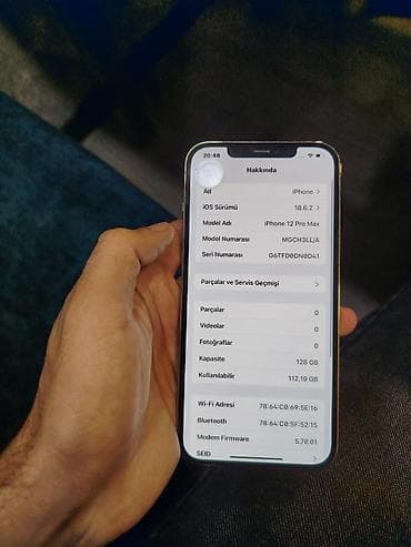 ikinci el 12: IPhone 12 Pro Max, 128 GB — 1