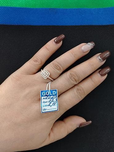 Üzük, Sarı qızıl, 585 Əyar — 8