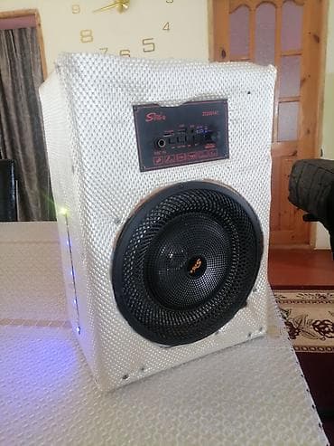 bluetooth speaker: Yeni Kolonka, Növ - Portativ, rəng - Ağ — 3